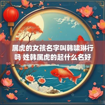 属虎的女孩名字叫韩啸琳行吗 姓韩属虎的起什么名好