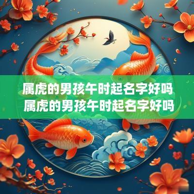 属虎的男孩午时起名字好吗 属虎的男孩午时起名字好吗