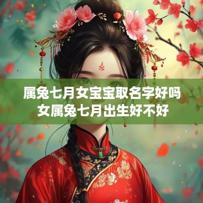 属兔七月女宝宝取名字好吗 女属兔七月出生好不好