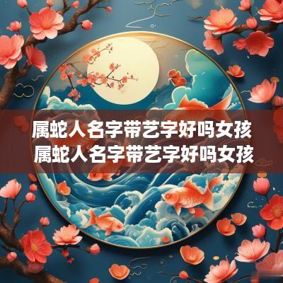 属蛇人名字带艺字好吗女孩 属蛇人名字带艺字好吗女孩子