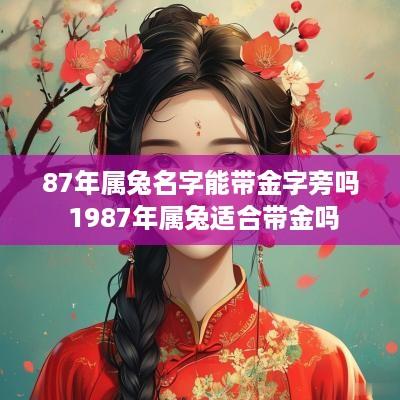 87年属兔名字能带金字旁吗 1987年属兔适合带金吗