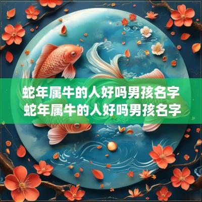 蛇年属牛的人好吗男孩名字 蛇年属牛的人好吗男孩名字大全