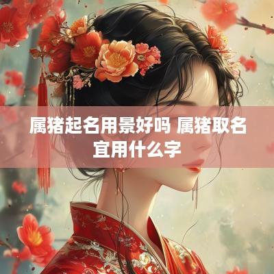 属猪起名用景好吗 属猪取名宜用什么字