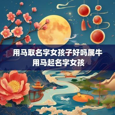 用马取名字女孩子好吗属牛 用马起名字女孩