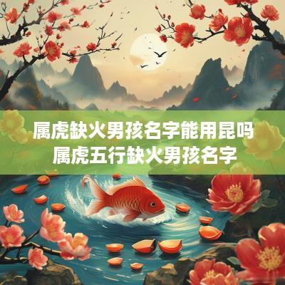 属虎缺火男孩名字能用昆吗 属虎五行缺火男孩名字