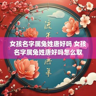 女孩名字属兔姓唐好吗 女孩名字属兔姓唐好吗怎么取