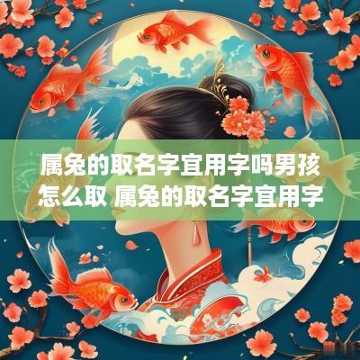 属兔的取名字宜用字吗男孩怎么取 属兔的取名字宜用字吗男孩怎么取名