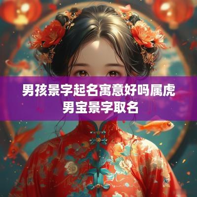 男孩景字起名寓意好吗属虎 男宝景字取名