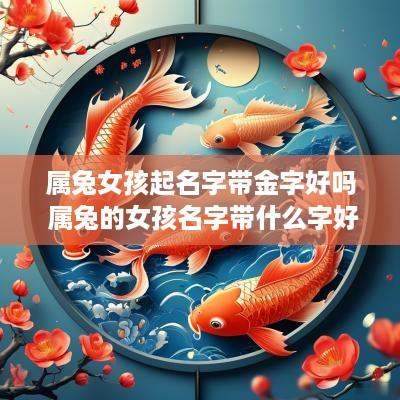 属兔女孩起名字带金字好吗 属兔的女孩名字带什么字好