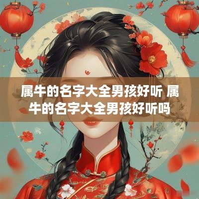 属牛的名字大全男孩好听 属牛的名字大全男孩好听吗