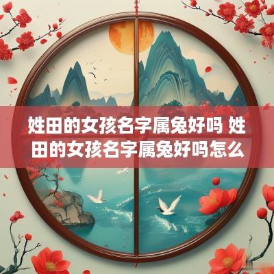姓田的女孩名字属兔好吗 姓田的女孩名字属兔好吗怎么取 姓田的女孩名字属兔好吗 姓田的女孩名字属兔好吗怎么取