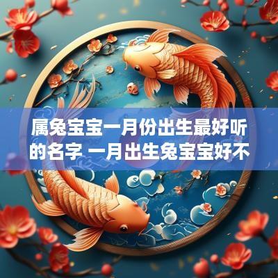 属兔宝宝一月份出生最好听的名字 一月出生兔宝宝好不好
