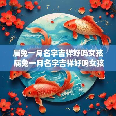 属兔一月名字吉祥好吗女孩 属兔一月名字吉祥好吗女孩子