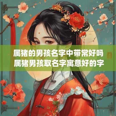 属猪的男孩名字中带常好吗 属猪男孩取名字寓意好的字