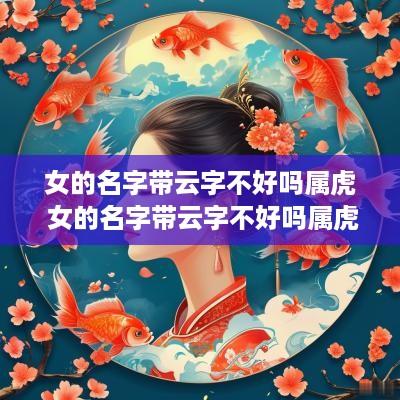 女的名字带云字不好吗属虎 女的名字带云字不好吗属虎