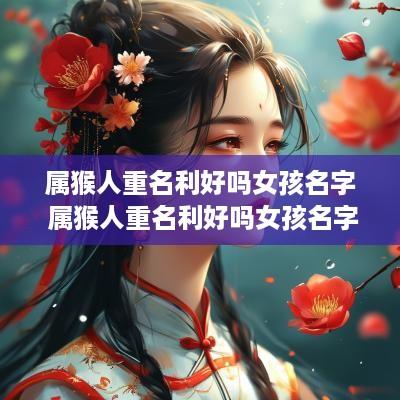 属猴人重名利好吗女孩名字 属猴人重名利好吗女孩名字大全
