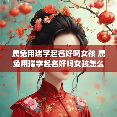 属兔用瑞字起名好吗女孩 属兔用瑞字起名好吗女孩怎么取