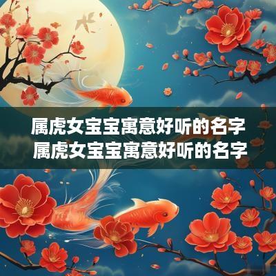 属虎女宝宝寓意好听的名字 属虎女宝宝寓意好听的名字有哪些