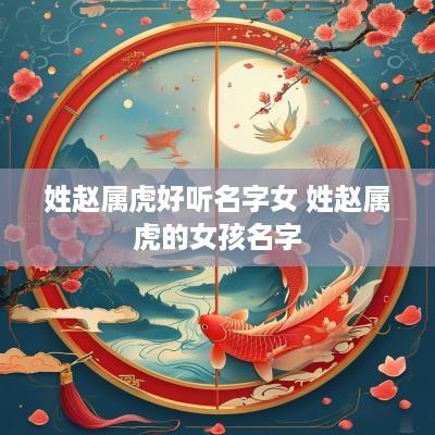 姓赵属虎好听名字女 姓赵属虎的女孩名字