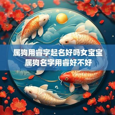 属狗用睿字起名好吗女宝宝 属狗名字用睿好不好