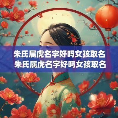 朱氏属虎名字好吗女孩取名 朱氏属虎名字好吗女孩取名大全