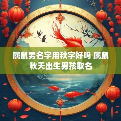 属鼠男名字用秋字好吗 属鼠秋天出生男孩取名