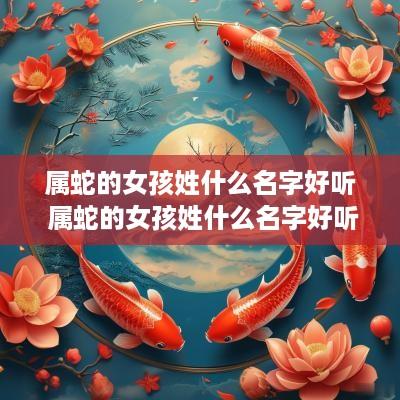 属蛇的女孩姓什么名字好听 属蛇的女孩姓什么名字好听点