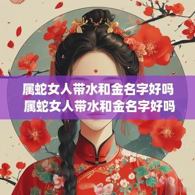属蛇女人带水和金名字好吗 属蛇女人带水和金名字好吗