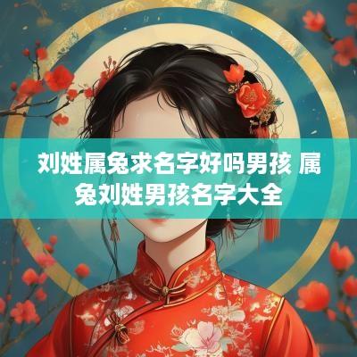 刘姓属兔求名字好吗男孩 属兔刘姓男孩名字大全