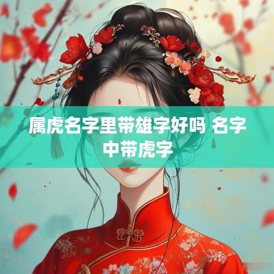 属虎名字里带雄字好吗 名字中带虎字