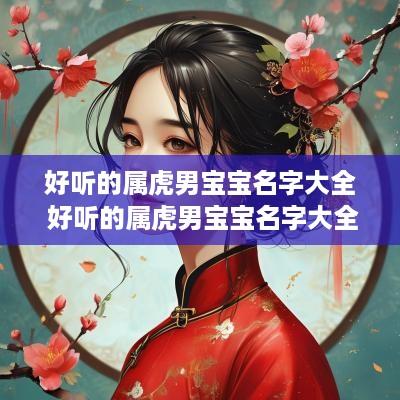 好听的属虎男宝宝名字大全 好听的属虎男宝宝名字大全集