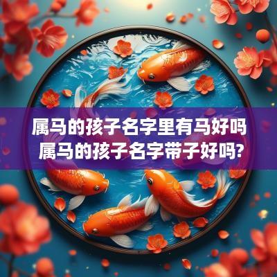 属马的孩子名字里有马好吗 属马的孩子名字带子好吗?