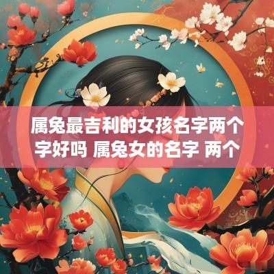 属兔最吉利的女孩名字两个字好吗 属兔女的名字 两个字