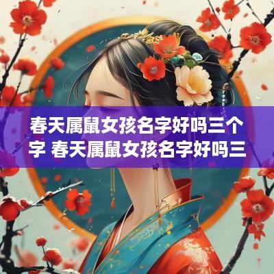 春天属鼠女孩名字好吗三个字 春天属鼠女孩名字好吗三个字好吗