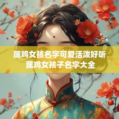 属鸡女孩名字可爱活泼好听 属鸡女孩子名字大全
