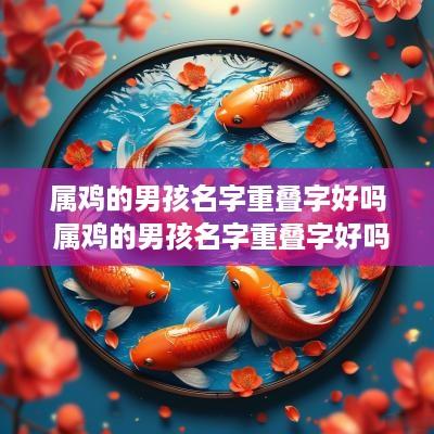 属鸡的男孩名字重叠字好吗 属鸡的男孩名字重叠字好吗