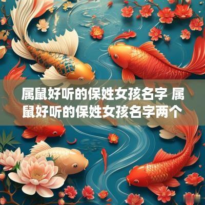 属鼠好听的保姓女孩名字 属鼠好听的保姓女孩名字两个字