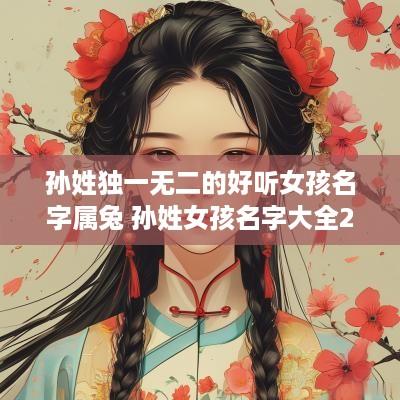 孙姓独一无二的好听女孩名字属兔 孙姓女孩名字大全2025属兔