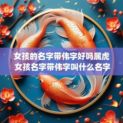 女孩的名字带伟字好吗属虎 女孩名字带伟字叫什么名字