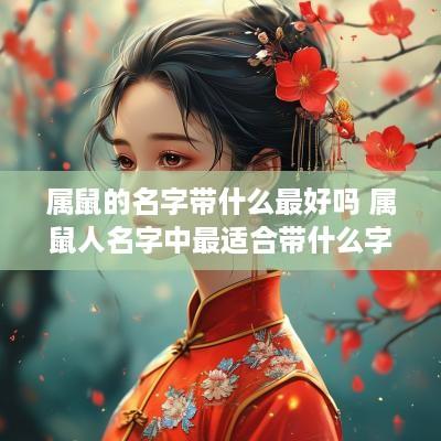 属鼠的名字带什么最好吗 属鼠人名字中最适合带什么字
