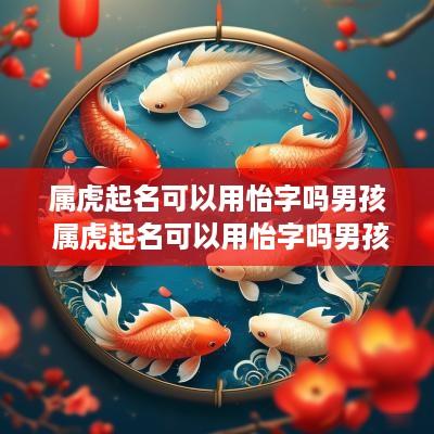 属虎起名可以用怡字吗男孩 属虎起名可以用怡字吗男孩名字