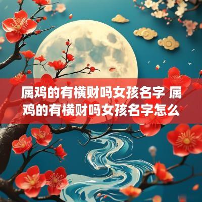 属鸡的有横财吗女孩名字 属鸡的有横财吗女孩名字怎么取