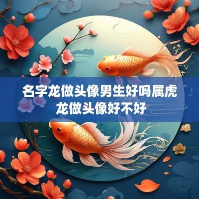 名字龙做头像男生好吗属虎 龙做头像好不好