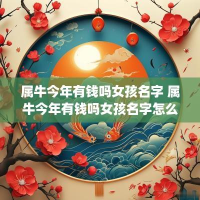 属牛今年有钱吗女孩名字 属牛今年有钱吗女孩名字怎么取