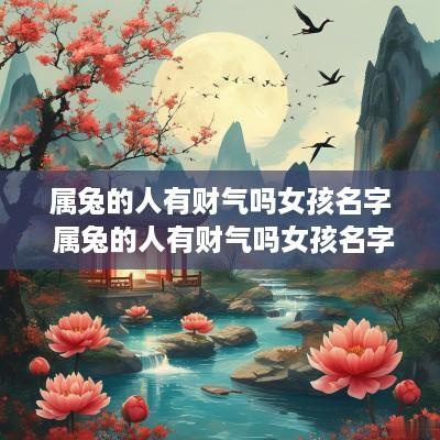 属兔的人有财气吗女孩名字 属兔的人有财气吗女孩名字怎么取