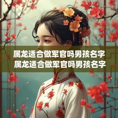 属龙适合做军官吗男孩名字 属龙适合做军官吗男孩名字怎么取