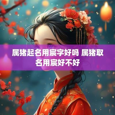 属猪起名用宸字好吗 属猪取名用宸好不好