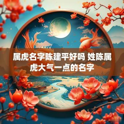 属虎名字陈建平好吗 姓陈属虎大气一点的名字