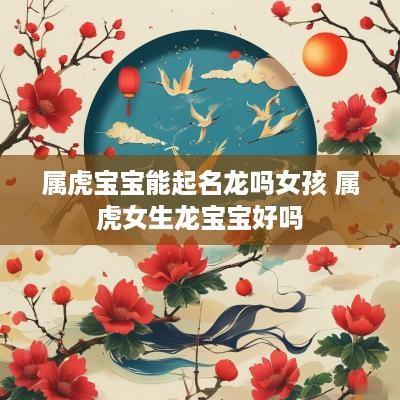 属虎宝宝能起名龙吗女孩 属虎女生龙宝宝好吗