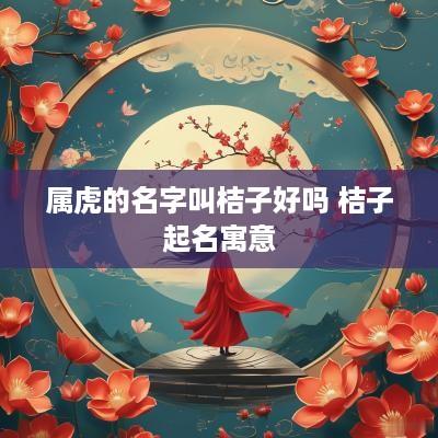 属虎的名字叫桔子好吗 桔子起名寓意